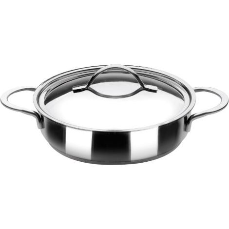 CASSERUOLA BASSA INOX NOAH - 18 CM