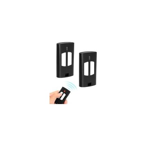 Lot de 2 télécommandes 433 MHz pour Ouverture de Porte de Garage to.GO 2VA/4VA, to.GO 2WV/4WV, IO.2WV LO.T2WMR, T2 WV, T4 WV, Cupido-2, Cupido-4, 2 canaux, Rolling Code, télécommande portative (1/5)