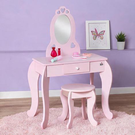 Lit enfant coloris rose en mDF Acrilico 60 x 36 x 88 cm (1/5)