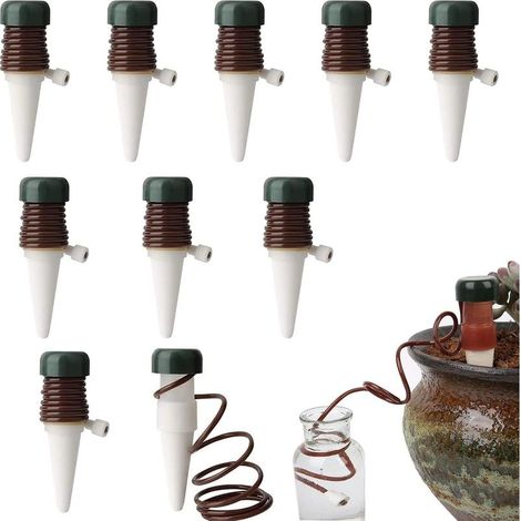 10 Pcs Drip Irrigation Kits, Garden Watering Plants, Automatic Watering Plants, Garden Plant Irrigation System for Indoor and Outdoor Gardens (1/5)