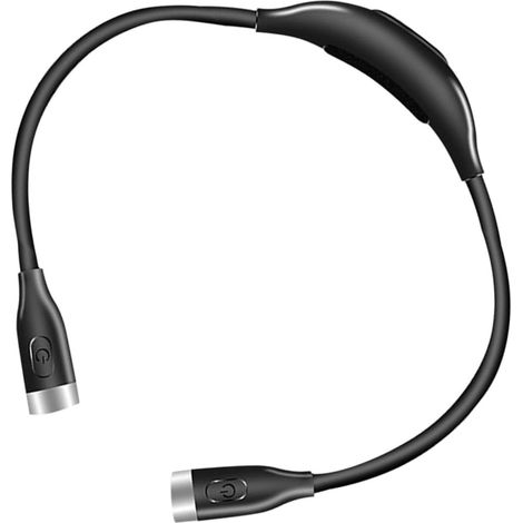 Lampe de Lecture Tour Cou Légère Batterie 600mah, Flexible à 360 (1/5)