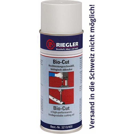Riegler Bio-Cut, Hochleistungsschneidöl, 400 ml