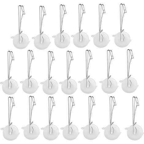 Lot de 20 crochets de support pour tomates avec ficelle de 15 m, kit de treillis pour serre durable pour empêcher les tomates de pincer ou de tomber (1/5)