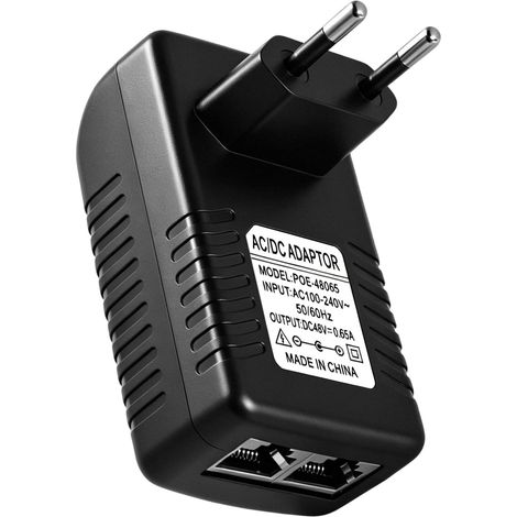 30W PoE Adaptateur Injecteur Ethernet, Adaptateur d’Alimentation Ethernet (1/5)