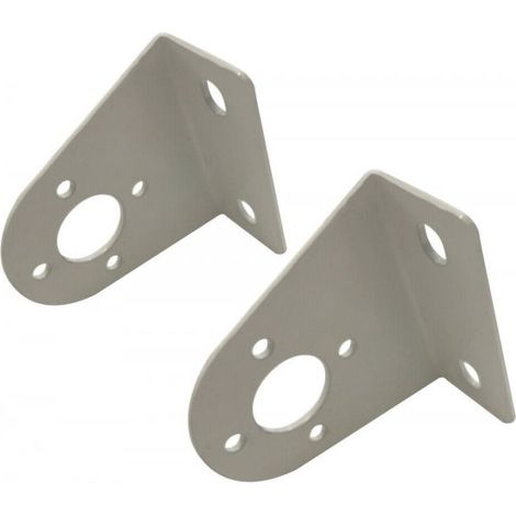Coppia staffe di fissaggio parete - tetto tenda da sole Golisa