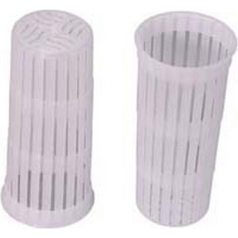 25PZ FORMINA FUSCELLA A PERDERE PER RICOTTA GR.50 -  superiore cm.3,5 -  inferiore cm.3x8,5h.