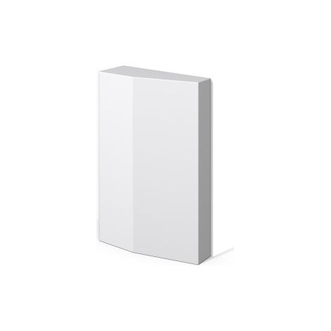 NMC – Jeu de plinthe décorative blanche 2 pièces – Moulure classique intemporelle – Longueur 16.2cm, largeur 3.5cm – Polystyrène extrudé (1/5)