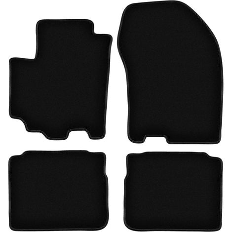 Tappetini base in velluto nero per: Suzuki SX-4 S-Cross FL crossover (2018-) (1/5)
