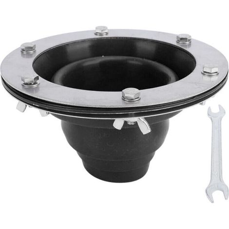 Kit de raccordement pour poêle de tente, tuyau en silicone haute température, solin de toit, tible avec les sections à triple paroi, noir (1/4)