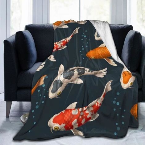 Jeté De Couverture - Microfibre - 125 x 150 cm - Pour Canapé Lit - Rouge (1/4)