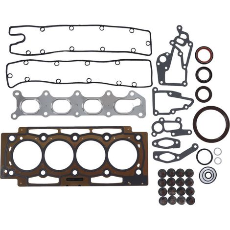 Sistema motore 39 pezzi Guarnizione motore Set testata cilindro 0197Y1 Accessori auto Ricambio per 206 307 308 406 407 607 806 807.