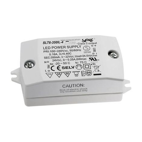 Self Electronics SLT6-500IL-4 Driver de LED à courant constant 6 W 500 mA 3 - 12 V/DC montage sur des surfaces inflamma