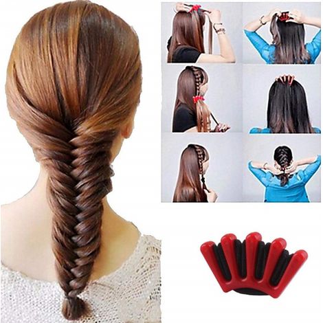 Trade Shop - Hair Accessoires Braider Braider Twist-Zöpfe Perfekte Frisur Frau - (1/2)