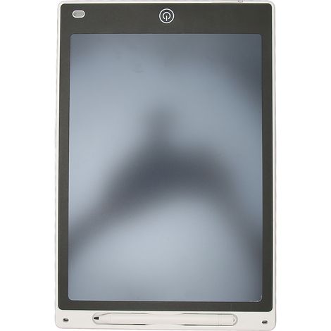 10-Zoll-Zaubertafel mit abwischbarem LCD-Bildschirm, wiederverwendbare elektronische Zeichentafel für Kinder, weiße Farbschiene