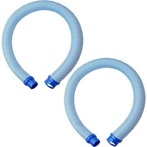 2 juegos de manguera de piscina, kit de repuesto de manguera de succión para MX6 MX8, diseño resistente al agua PE+EVA, fácil instalación en piscina (1/5)
