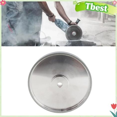 Tbest meule de ponçage Meule CBN 180, 1 Pouce de Large, Roue D'affûtage de Broche de 5/8 Pouces pour Meuleuse bricolage abrasif (1/5)