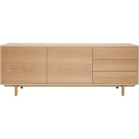 Sideboard skandinavisch helles Holz B195cm SID