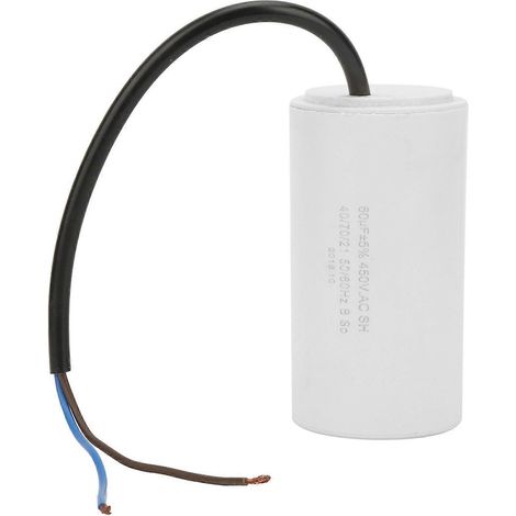 CBB60 Öko-freundlicher Motorbetriebskondensator 450 V 60 µF ESR 0,2 für Haushaltsgeräte