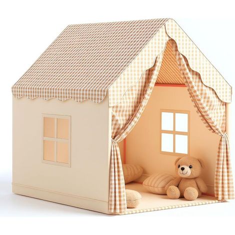 Tente de Jeu Enfants,Tente pour Tout pour l'intérieur l'extérieur - Grande Maison de Jouets pour Les Anniversaires de garçons et de Filles, Château de Princesse Tente (1/5)