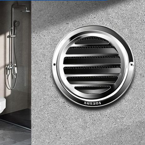 Couvercle anti-pluie/coupe-vent en acier inoxydable 304 pour conduit d'évacuation - Hotte aspirante de four, modèle 201, colonne de 100 mm, modèle export (1/5)