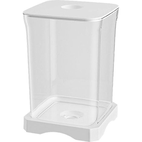 Mini aquarium en acrylique, décoration pour la maison ou le bureau, aquarium écologique pour poissons rouges, accessoires pour aquariums B (1/5)