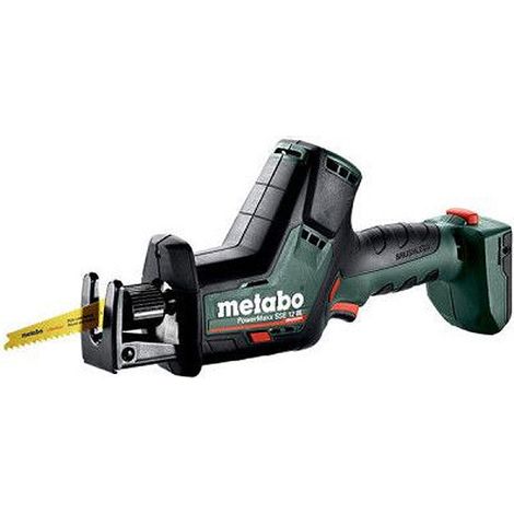 Metabo – Scie sabre 12V 602322860 – Moteur Brushless – Capacité de coupe bois 80mm – Pour matériaux variés et espaces confinés
