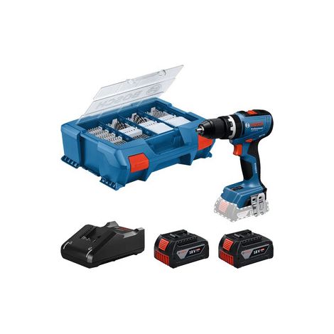 BOSCH-B TRAPANO C/PERC GSB 18V-65 BRUSHLESS+2 BATT