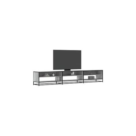 Meuble TV sonoma gris 270x40x46 bois d'ingénierie (1/5)