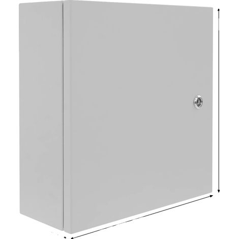 Caja de conexiones eléctricas, con clasificación IP65, para montaje en pared, 40x40x15cm (1/2)