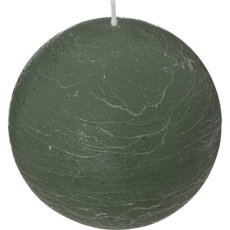 Rustikale Kerze - Eukalyptusgrün - 445 g