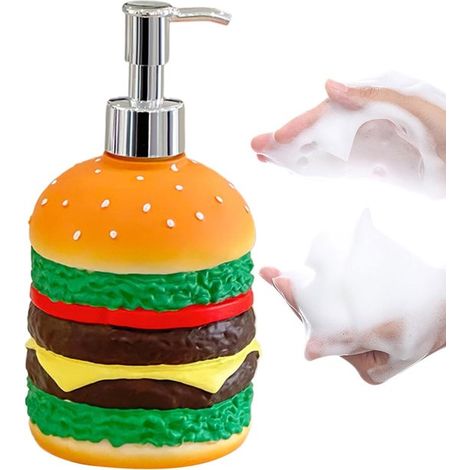 Seifenspender Handwaschbehälter Nachfüllbarer Flüssigseifenspender für Spülung, Duschgel, Shampoo, Handseife, Flüssigseife, Badezimmer und Gewerbe (1/5)