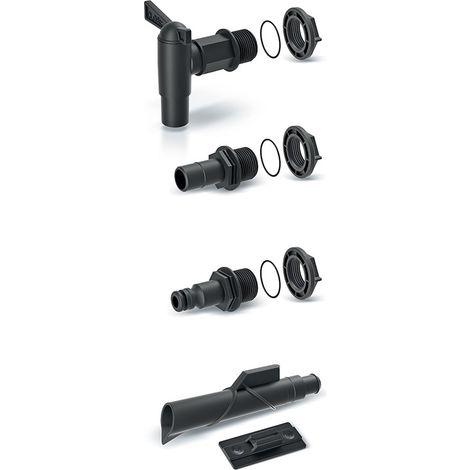Juego de 4 conexiones ICANSET para cabezal de ducha de lluvia (1/5)