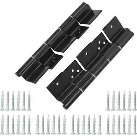 Charnière à Friction pour Porte D'entrée de Camping-car, Fonctionnement Fluide, Haute Résistance, Noire, pour Remorque à 5ème Roue, Camping-car, 2 Pièces. (1/5)