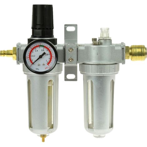 Filtro de aire, reductor, lubricador, separador de agua de 1/2", 2 piezas (20) (1/5)