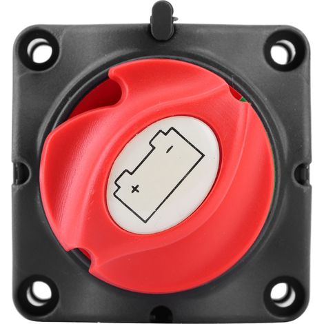 Isolateur de batterie 12V 600A avec déconnexion par interrupteur principal et commutation à deux étages, adapté aux camping-cars et aux yachts. (1/5)
