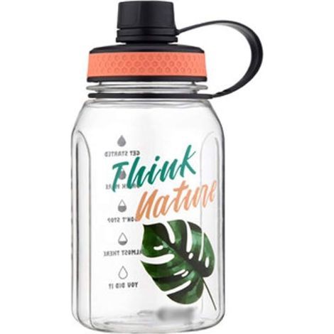 Borraccia sportiva, tazza termica, caraffa per attività fisiche, 900 ml (colore: arancione, capacità: 900 ml) (1/5)