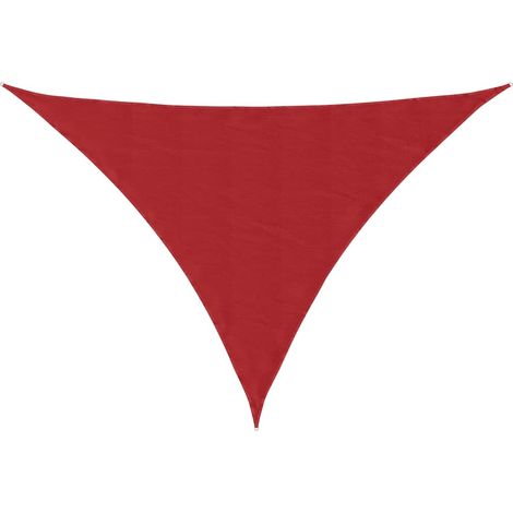 Maison Exclusive - Sonnensegel Rot 7x5x5 m 100% Polyester Oxford