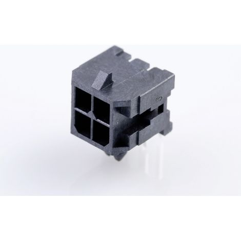 Molex Einbau-Stiftleiste (Standard)  Polzahl Gesamt 4 Rastermaß: 3 mm 430450400 1 St. Tray