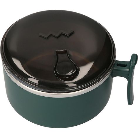 33-Unzen-Edelstahl-Suppenschüsseln, großes Fassungsvermögen, mikrowellengeeignete Lunchbox, Frühstücksschüssel