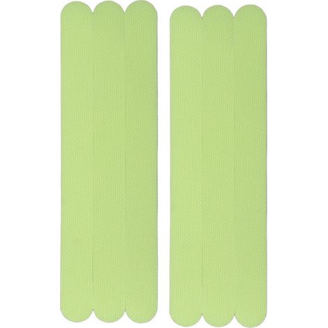 Ruban phosphorescent antidérapant pour escaliers, piscine et salle de bain - 6 bandes vert lumineux adhésives (1/5)