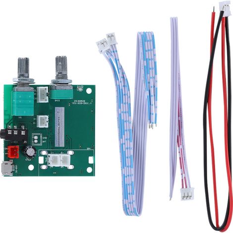 Amplificateur Audio Bluetooth 5.0 20W, Module Ampli Stéréo 2.1 Canaux 5V (1/5)