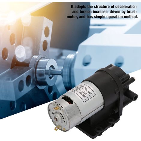 ZC 520 Pompe à eau chaude 12V CC à engrenages anti-corrosion auto-amorçante (1/5)