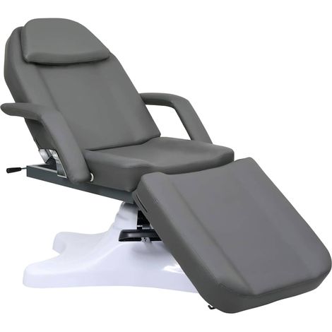 vidaXL Table de massage Gris 180x62x(86,5-118) cm (1/5)