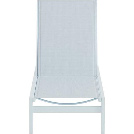 Copacabana chaise longue bleu clair. (1/4)