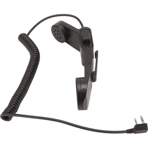 Microphone radio Z117 portable, microphone militaire avec bouton PTT, compatible avec BaoFeng UV 5R, UV 6R, UV 82HX, DM 5R, Kenwood et HYT. (1/5)