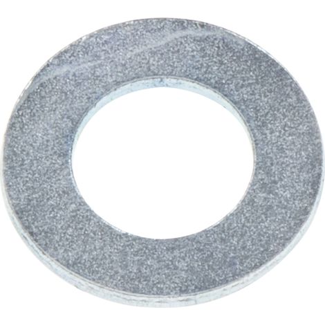 Rondelle plate, M5 (Form B), Acier, 5.3mm x 10mm, Galvanisé brillant ( Prix pour Sachet de 100 )