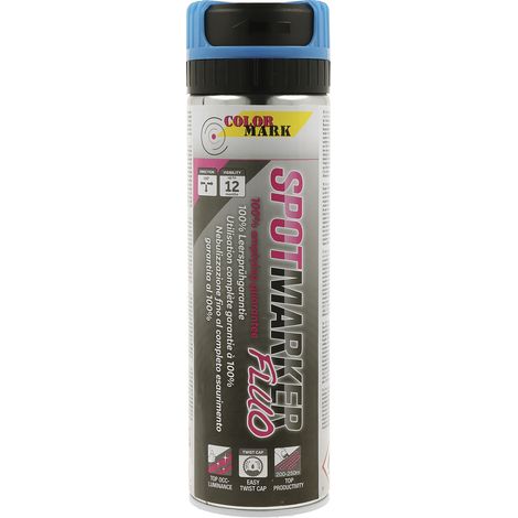 ColorMark Spotmarker - professioneller Markierspray 500ml, blau