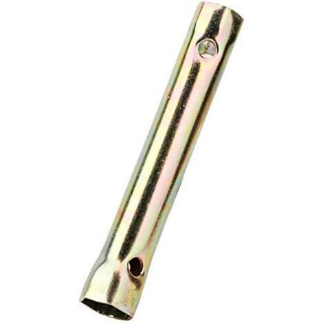 Clé à Douille Bougie Double extrémité 130 Mm, Outil de Chape D'allumage Moto 16/18 Portable Compact Robuste - (1/5)