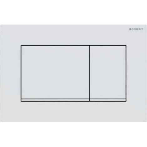 Pro Geberit Sigma30 - Tableau de commande Sigma30, blanc/chrome 115.883.KJ.1 (1/2)