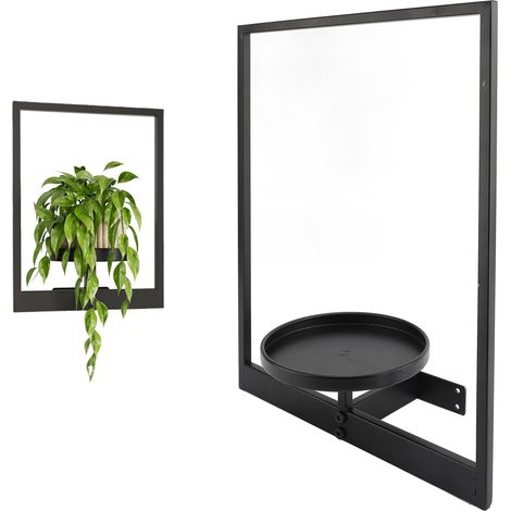 Bilderrahmen aus Metall zur Wandmontage, Pflanzenständer, moderne Wohndekoration für Wohnzimmer, Balkon, Garten (1/5)